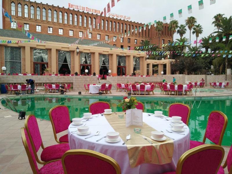 Hotel Les Zianides Tlemcen Exteriör bild